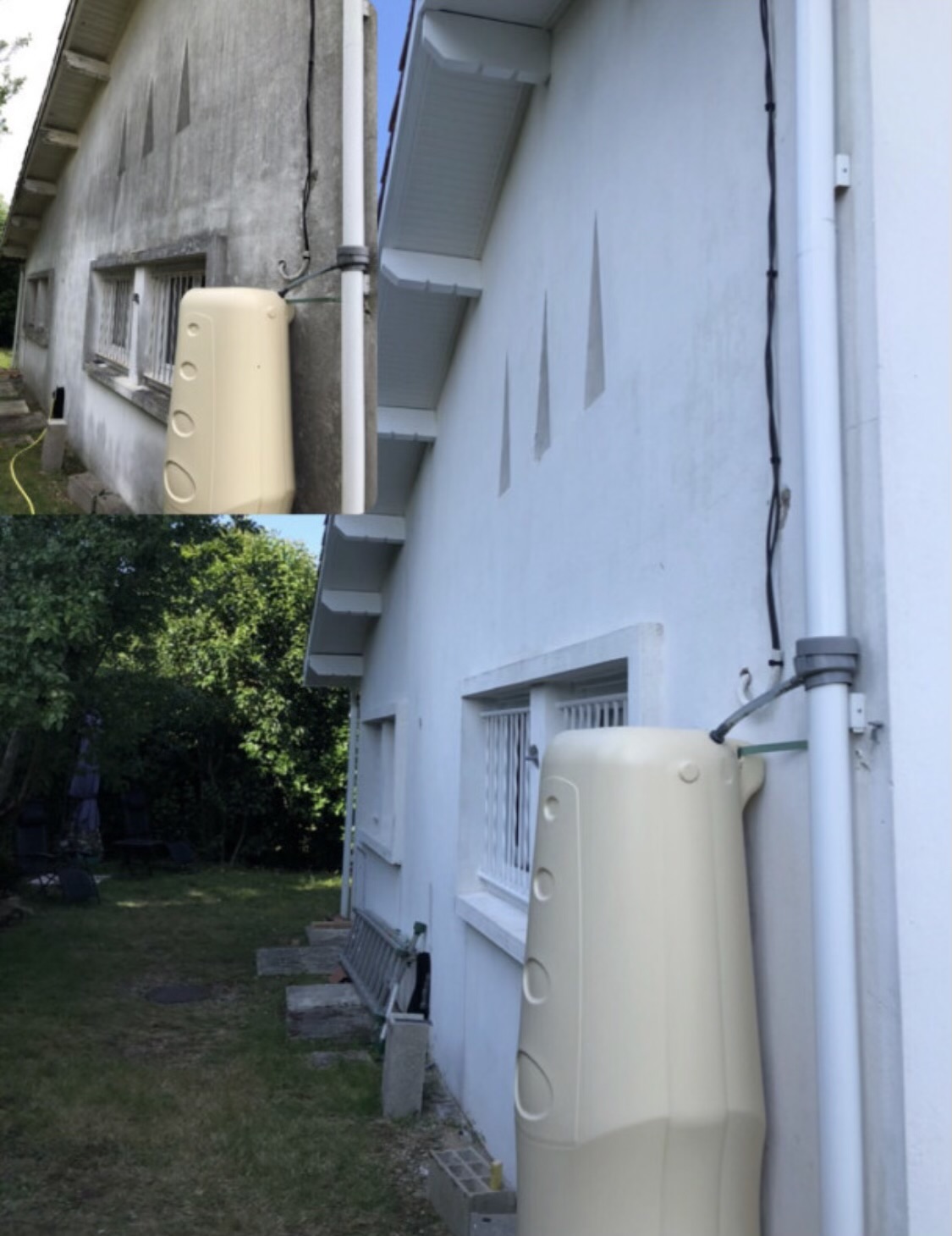 Nettoyage d&apos;une façade